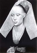 Rogier van der Weyden Women portrait Spain oil painting artist